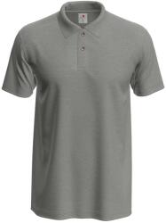 Stedman classic polo st3000 / Мъжка поло риза - сиви акценти 3xl xxxl (st3000gyh3xl)