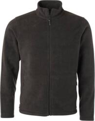 Daiber jn 782 / Мъжко яке от микрофлис - тъмносиво 4xl (02078267014)