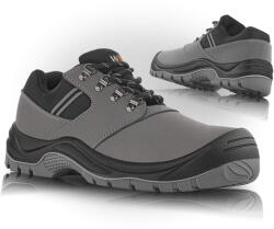 VM Footwear VARNA 3395-O2 / Munkacipő O2 FO SR - szürke/fekete 45 (3395-O2-45)