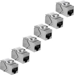 TRENDnet Set 6 buc. Keystone Jack Cat. 6A, ecranat, tool-less - TRENDnet TC-K06C6A-6buc (TC-K06C6A-6buc)