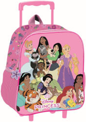  Disney Hercegnők Blossom gurulós ovis 3D hátizsák, táska 32 cm (MSL706865) - eking