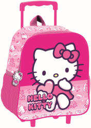  Hello Kitty Unicorn gurulós ovis 3D hátizsák, táska 32 cm (MSL704717) - eking