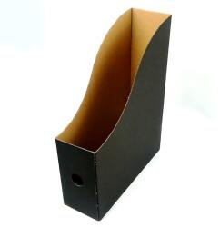 Fortuna Suport de dosar papuc FORTUNA 80 mm carton pliabil negru 32082182S531000 (02.0014501)