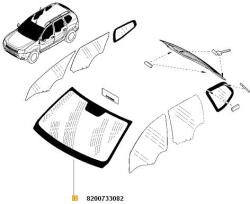 Original Renault Parbriz ORIGINAL RENAULT 727128759R (727128759R)