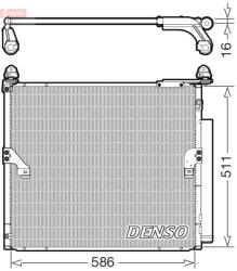 DENSO Condensator, climatizare DENSO DCN50063 (DCN50063) - fixbox
