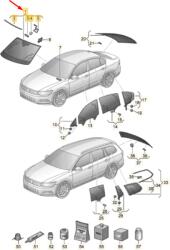Original Vw Group Parbriz ORIGINAL VW GROUP 3G0845011BBNVB (PO3G0845011BBNVB)