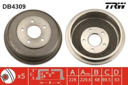 TRW Tambur frana TRW DB4309 (DB4309) - fixbox
