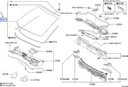 Original Toyota Parbriz ORIGINAL TOYOTA 56101F4580 (56101F4580)