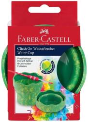 Faber-Castell Pahar pictura Faber Castell Click Go Dinozauri Verde marmorat 181528 (FC181528)