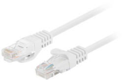 Lanberg Cablu retea Lanberg CAT6 Patch Cable U/UTP 0.25 m White (PCU6-10CC-0025-W)