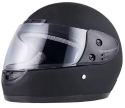 Fixato Casca Moto/Scuter Full Face FIXATO, Viziera Detasabila, Marime Universala 59-62cm, Negru Mat (rdb-casca-fullface-neagra-v2)