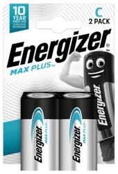 Energizer max plus tartós elem (c/baby, lr14, 1.5v, alkáli) 2db/csomag (E302306504)