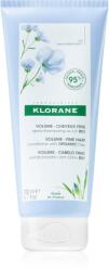 Klorane Flax Fiber balsam pentru par fin 200 ml