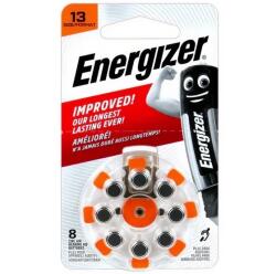 Energizer elem (za13, pr48, 1.4v, cink-levegő, hallókészülékhez való) 8db/csomag (E301431600)