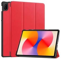 Gigapack Huawei MatePad SE 11 tok álló, bőr hatású (aktív flip, oldalra nyíló, trifold, asztali tartó) piros (GP-183178)