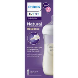 Philips Avent SCY906/01 Natural Response cumisüveg 330 ml - 1 db (SCY906-01)