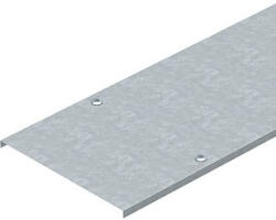 OBO fedél forgóretesszel kábeltálcához és kábellétrához 400x3000, merítetten tűzihorganyzott, DIN EN ISO 1461, cink 6051413 (6051413)
