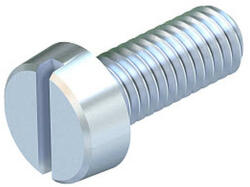 OBO hengeres fejű csavar normál hornyos M6x20mm, galvanikusan horganyzott, EN ISO 19598 / EN ISO 4042 3153207 (3153207)