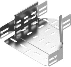 BAKS 169015 RKLJ150/100H60 Kábeltálca szűkítőidom 150/ 100 mm balos, anyagvastagság 1, 0 mm, villamos kábelek nyomvonalvezetéséhez (169015)