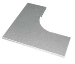 KOPOS Kábeltálca fedél 90 fok sarokelemhez 200mm tűzálló Sendzimir, VO 90X200 S Kopos (VO 90X200_S)