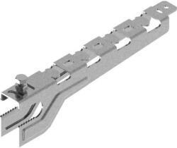 BAKS 973230 WZDSN200 ( 270 mm) oldalfali konzol I-gerendára rácsos kábeltálcához, anyagvastagság 2, 5 mm, villamos szerelési feladatokhoz (973230)