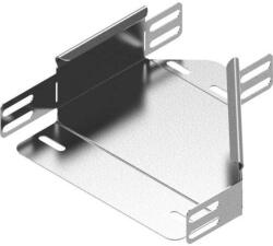 BAKS 156901 RKLBJ300/200H50 Kábeltálca szűkítőidom 300/ 200 mm balos, anyagvastagság 1, 0 mm perforáció nélkül, villamos kábelek nyomvonalvezetéséhez (156901)