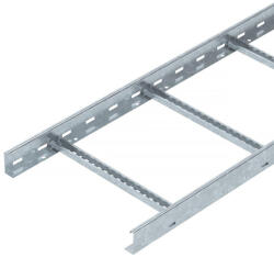 OBO kábellétra perforált létrafok, hegesztett 60x400x3000, merítetten tűzihorganyzott, DIN EN ISO 1461, cink 6209725 (6209725)