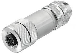 Weidmüller Érzékelő csatlakozó, M12, hüvely, egyenes SAIB-M-5/8S M12 5P A-COD 1784750000 Weidmüller (1784750000)