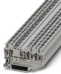 Phoenix Contact Sorkapocs 2, 5mm2 szürke ST 2, 5-TWIN 3031241 Phoenix Contact (3031241)