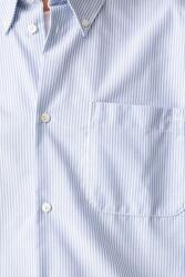 APC A. P. C. риза дамска от памук chemise sophia button down logo (COHOC.F12632)