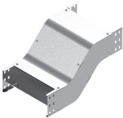 BAKS 131074 OPNBNP500H80 Kábeltálca kitérő idom 80x 500 mm függőleges, fedéllel, villamos kábelek nyomvonalvezetéséhez (131074)