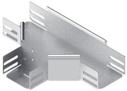 BAKS 160807 TKLJ75H60 Kábeltálca T-idom 60x 75 mm, anyagvastagság 1, 0 mm, villamos kábelek nyomvonalvezetéséhez (160807)