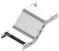 BAKS 136336 OPNNJ50H30 Kábeltálca kitérő idom 30x 50 mm függőleges, fedéllel, villamos kábelek nyomvonalvezetéséhez (136336)