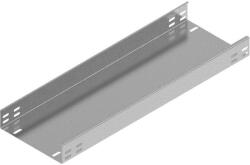 BAKS 152605 KBP50H50/3 kábeltálca 50×50×3000 mm szalaghorganyzott 1, 5 mm anyagvastagság perforáció nélkül, villamos kábelek nyomvonalvezetéséhez (152605)