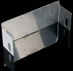 KOPOS Kábeltálca végzáró 50x250 rozsdamentes acél, NIXK 50X250 IX Kopos (NIXK 50X250_IX)