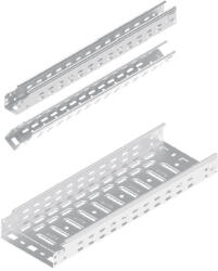 BAKS 162623 KFJ100H60/3 kábeltálca 60×100×3000 mm gyorsösszekötővel szalaghorganyzott 1, 0 mm anyagvastagság, villamos kábelek nyomvonalvezetéséhez (162623)