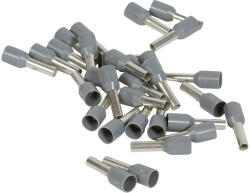 Legrand Starfix 2, 5 mm2 érvéghüvely szürke, zacskós kiszerelés - 37766 (37766)