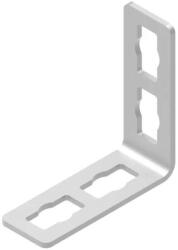 BAKS 650812 LCSP2 C-sín 90 fokos összekötő 40×110×110 mm cinkpelyhes horganyzás, anyagvastagság 4, 0 mm összekötőelem (650812)