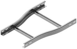 BAKS 467840 RDSP400/300H60N Kábellétra szűkítőidom 60x400/ 300 mm szimmetrikus, szalaghorganyzott, anyagvastagság 1, 5 mm (467840)