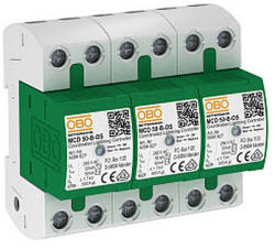 OBO Coordinated Lightning Controller készlet állapotjelzéssel 255V 5096835 (5096835)