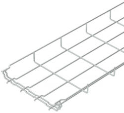 OBO GRM rácsos kábeltálca 35x200x3000, galvanikusan horganyzott, EN ISO 19598 / EN ISO 4042, cink 6000064 (6000064)
