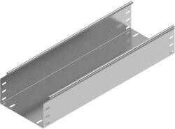 BAKS 121630 KBJ300H110/3 kábeltálca 110×300×3000 mm szalaghorganyzott 1, 0 mm anyagvastagság perforáció nélkül, villamos kábelek nyomvonalvezetéséhez (121630)