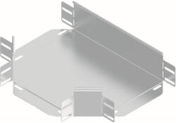 BAKS 186515 TKBJ150H80 Kábeltálca T-idom 80x 150 mm, anyagvastagság 1, 0 mm perforáció nélkül, villamos kábelek nyomvonalvezetéséhez (186515)