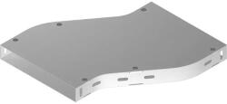 BAKS 132730 OPZJ300H30 Kábeltálca kitérő idom 30x 300 mm vízszintes, fedéllel, villamos kábelek nyomvonalvezetéséhez (132730)