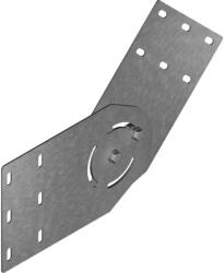 BAKS 373000 LZGCH200 Nagyfesztávú kábeltálca csuklós összekötő 192x 408 mm, tűzihorganyzott, anyagvastagság 2, 0 mm, villamos kábelek nyomvonalvezetéséhez (373000)