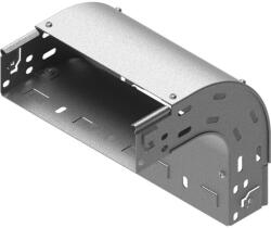 BAKS 130959 LUFZJ100H60 Kábeltálca sarokidom 90 fokos 60x 100 mm külső, függőleges, szalaghorganyzott, fedéllel, villamos kábelek nyomvonalvezetéséhez (130959)