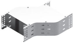 BAKS 136560 OPZNJ100H100 Kábeltálca kitérő idom 100x 100 mm vízszintes, fedéllel, villamos kábelek nyomvonalvezetéséhez (136560)