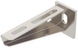 OBO fali és oszlopkonzol ráhegesztett fejlemezzel B110mm, felületkezelés nélkül, utókezelt, nemesacél 6392008 (6392008)