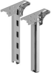 BAKS 720490 WSP900 függesztett oszlop fejlemezzel 32×19×900 mm C-profil tartóoszlop, kábelvezetési elemek rögzítéséhez (720490)