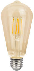 TRACON filament LED fényforrás E27 8W ST64 2500K 800lm 140x64mm - FILGST648W (FILGST648W)